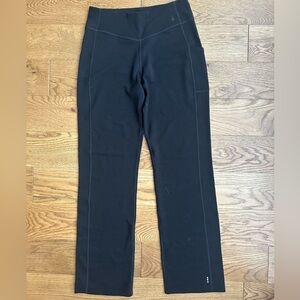 Smartwool straight leg pants.